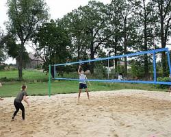 Osiedlowe boisko do siatkówki plażowej