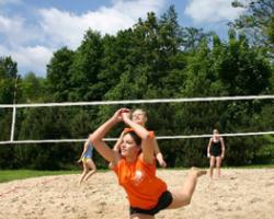 Boisko do siatkówki plażowej GOK