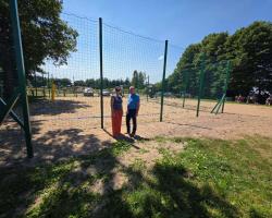 Boisko do siatkówki plażowej