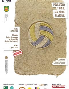 Powiatowy Turniej Siatkówki Plażowej