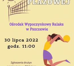 Turniej Siatkówki Plażowej
