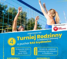 IV Rodzinny Turniej Siatkówki Plażowej