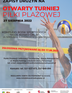 Otwarty Turniej Siatkówki Plażowej