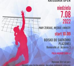 Turniej Siatkówki Plażowej