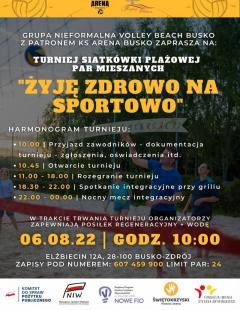 Turniej siatkówki plażowej 