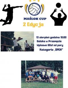 II Maślok Cup - Turniej Siatkówki Plażowej