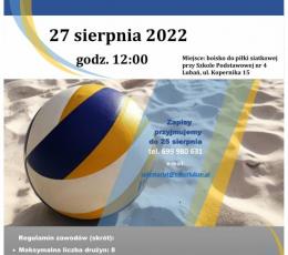 Otwarty Turniej Siatkówki Plażowej o...