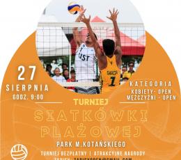 Turniej Siatkówki Plażowej