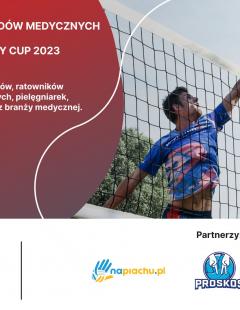 I Mistrzostwa Polski zawodów medycznych w siatkówce plażowej - Przystań Med #BeachVolleyCup 2023