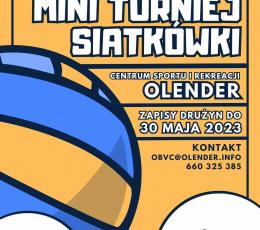 Mini Turniej Siatkówki Plażowej