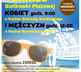 Turniej Siatkówki Plażowej Kobiet o...