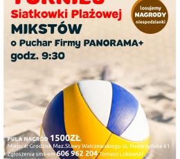 Turniej Siatkówki Plażowej Mikstów o...