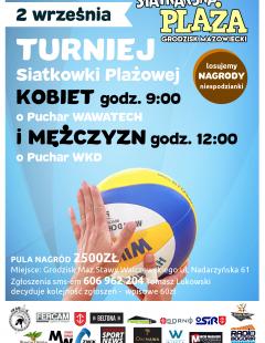 Turniej Siatkówki Plażowej Kobiet o Puchar WAWATECH