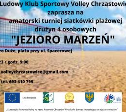 Amatorski Turniej Siatkówki Plażowej...