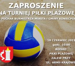 Turniej Siatkówki Plażowej o Puchar...