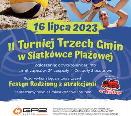 II Turniej Trzech Gmin w Siatkówce...
