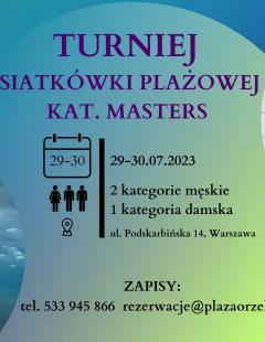 Turniej Siatkówki Plażowej Masters