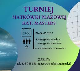 Turniej Siatkówki Plażowej Masters