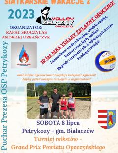 Grand Prix Powiatu Opoczyńskiego 2023 - Turniej Mikstów