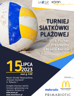 II Turniej Siatkówki Plażowej o Puchar Prezydenta Konina 2023