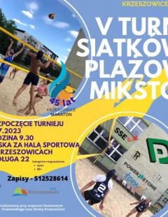 V Turniej Siatkówki Plażowej Mikstów