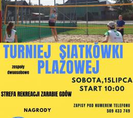 Turniej Siatkówki Plażowej