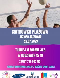 Turniej Siatkówki Plażowej Trójek