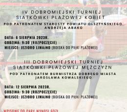 IV Dobromiejski Turniej Siatkówki...