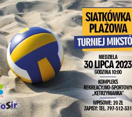 Turniej Siatkówki Plażowej Mikstów