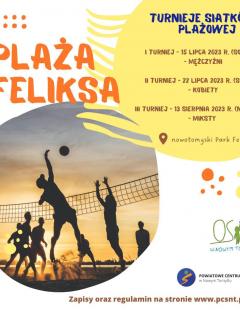 Plaża Feliksa 2023 - Turniej Mikstów