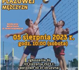 Otwarty Turniej Siatkówki Plażowej...
