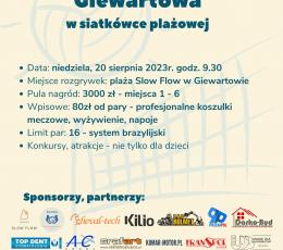 II Grand Prix Giewartowa w Siatkówce...