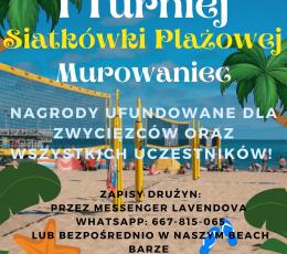 I Turniej Siatkówki Plażowej