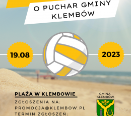 Turniej Siatkówki Plażowej o Puchar...