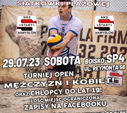 I Turniej Siatkówki Plażowej o Puchar...