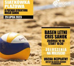 Turniej Siatkówki Plażowej o Puchar...