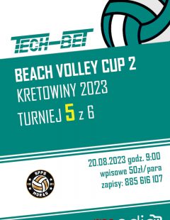 Tech-Bet Beach Volley Cup - V Turniej