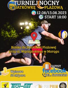 Nocny Turniej Siatkówki Plażowej