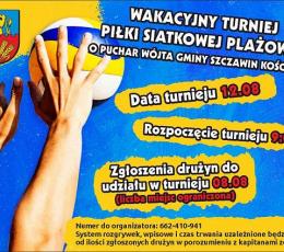 Turniej Siatkówki Plażowej o Puchar...