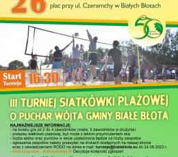 III Turniej Siatkówki Plażowej o...