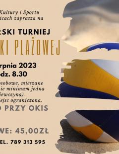 III Amatorski Turniej Siatkówki Plażowej
