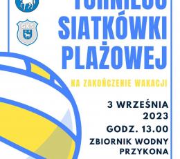Turniej Siatkówki Plażowej -...