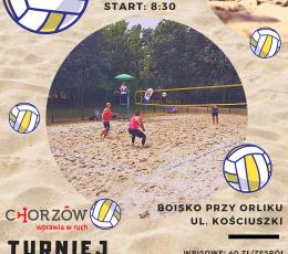 Wakacyjny Turniej Siatkówki Plażowej