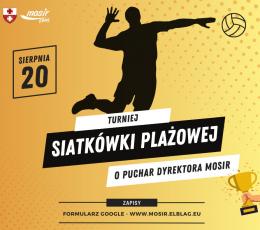 Turniej Siatkówki Plażowej o Puchar...