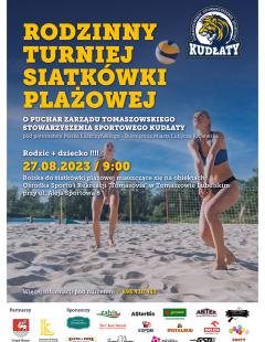 Rodzinny Turniej Siatkówki Plażowej o Puchar Zarządu TSS Kudłaty