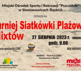 Turniej Siatkówki Plażowej Mikstów