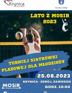 Młodzieżowy Turniej Siatkówki Plażowej