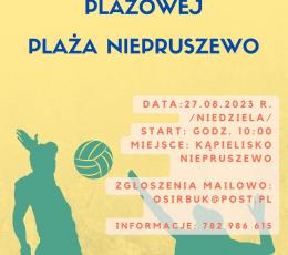 Turniej Siatkówki Plażowej