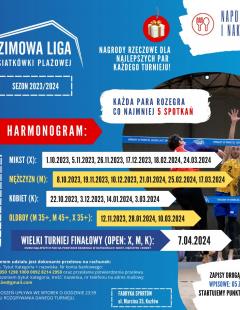 Zimowa Liga Siatkówki Plażowej 2023/24 - IV Turniej Mikstów