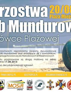 Mistrzostwa Służb Mundurowych w Siatkówce Plażowej